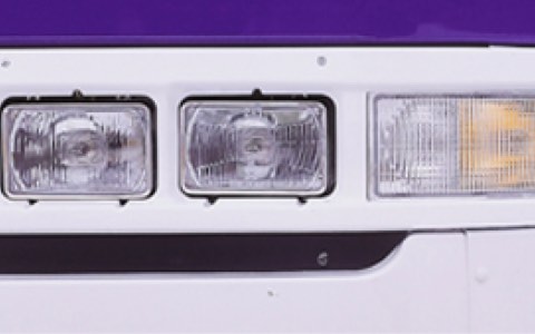 Styled head lamp