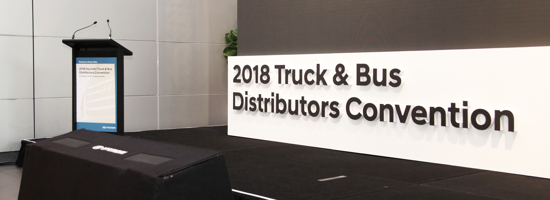 Hyundai Truck and Bus Distributors Convention 2018 Slider Image1
