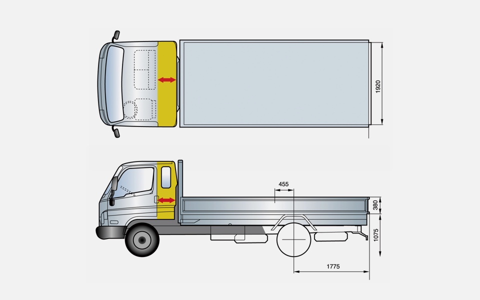 The extra spacious Super Cab