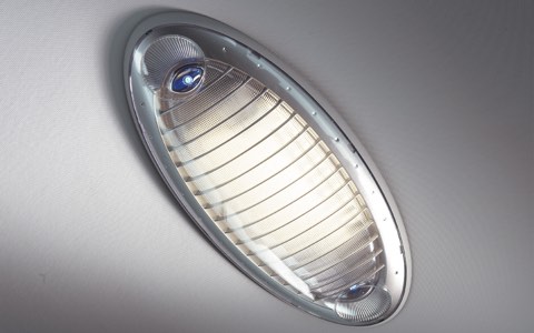 Luxurious fluorescent room lamp